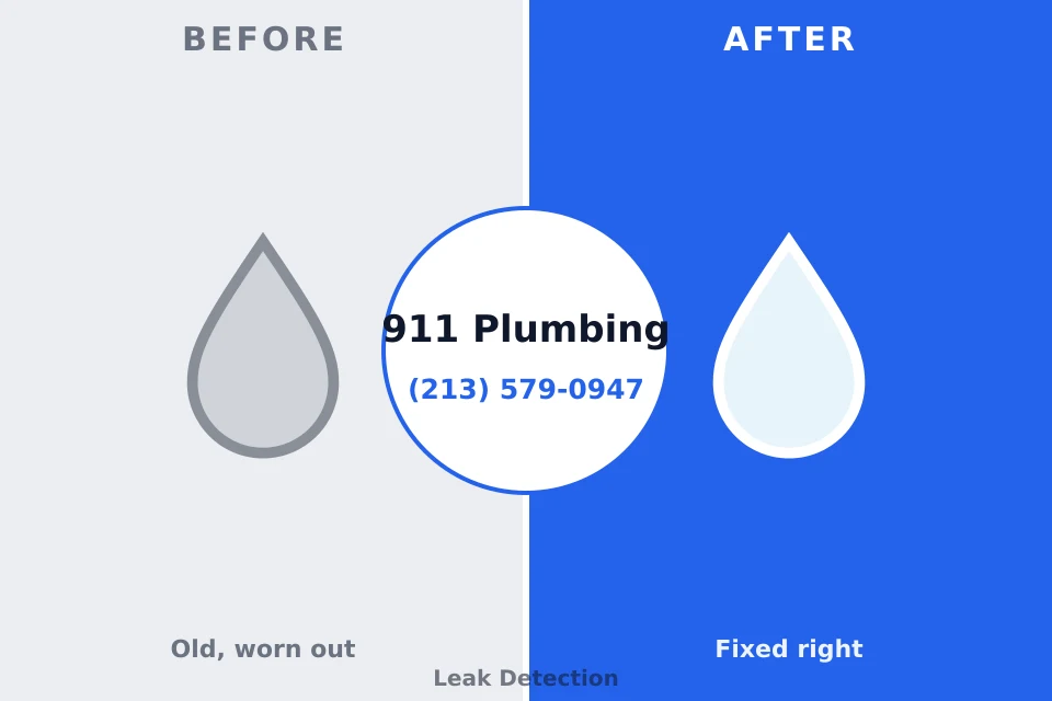 Before and after: plumbing repair Tripoli, IA
